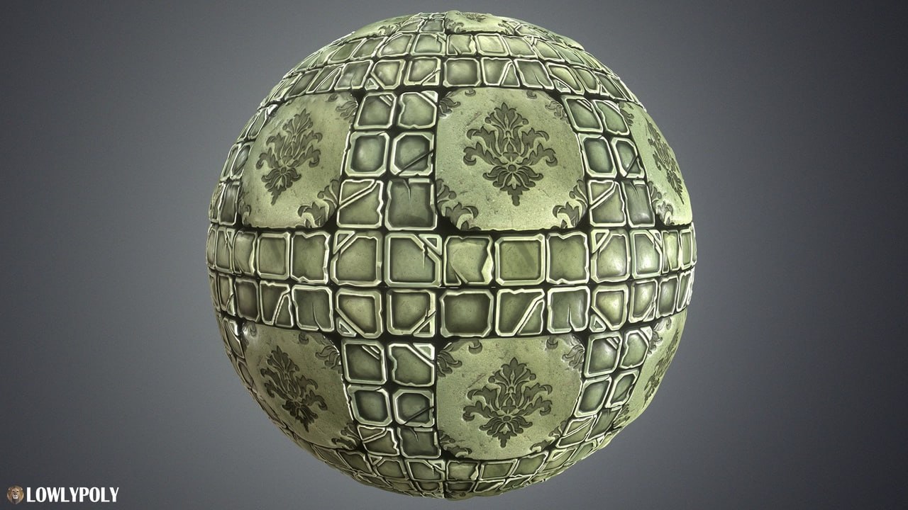 Tiles Vol.54 - Hand Painted Textures📱 - изображение 3